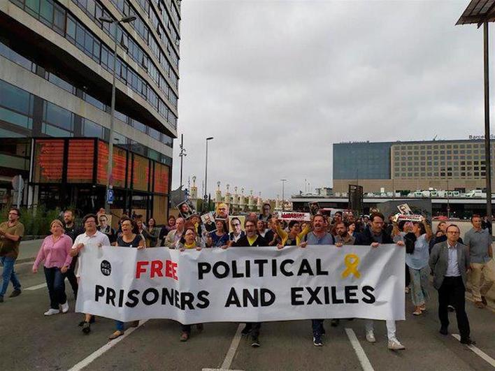 Han comenzado las primeras manifestaciones de protesta por la sentencia