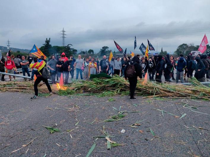 Violentas protestas en Cataluña tras conocerse la sentencia del procés