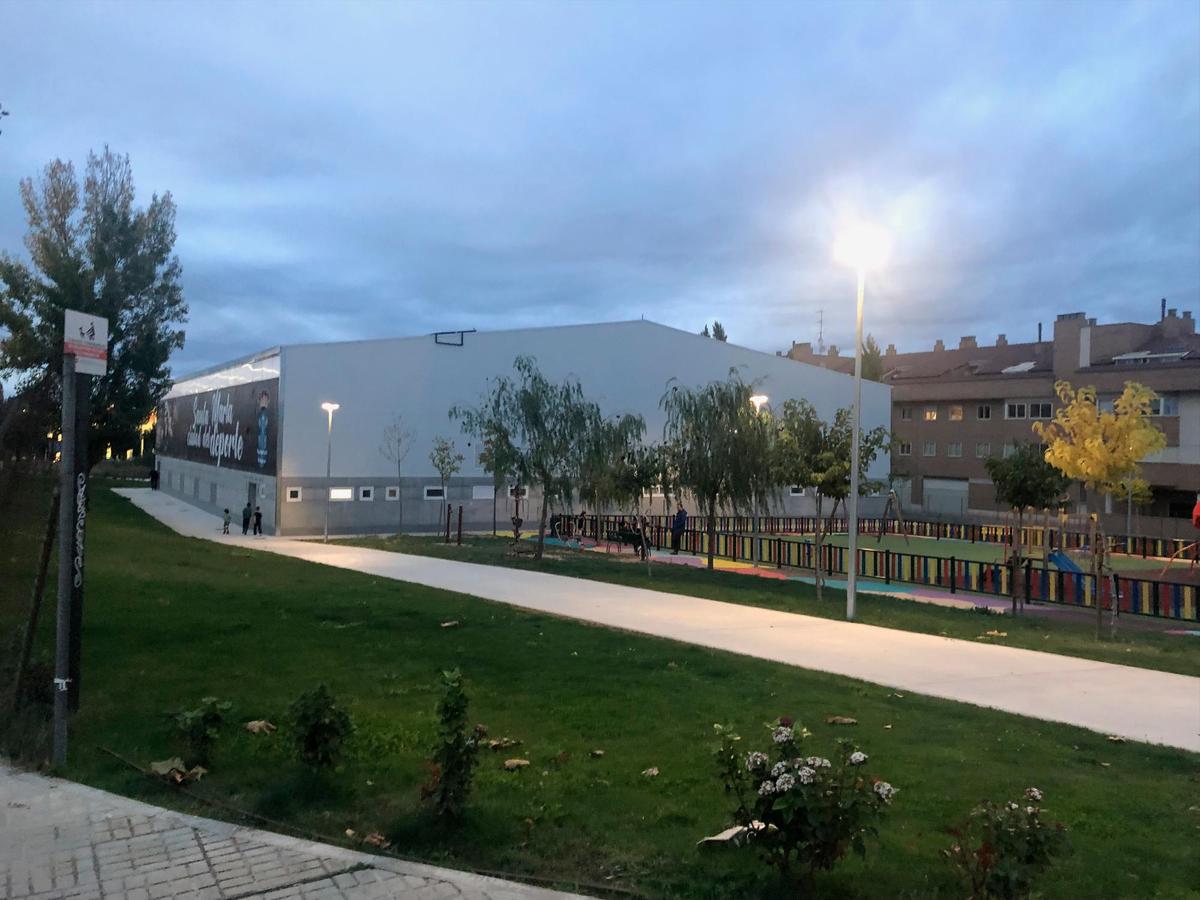 El nuevo campo de fútbol se ubicará junto al pabellón María Santos.