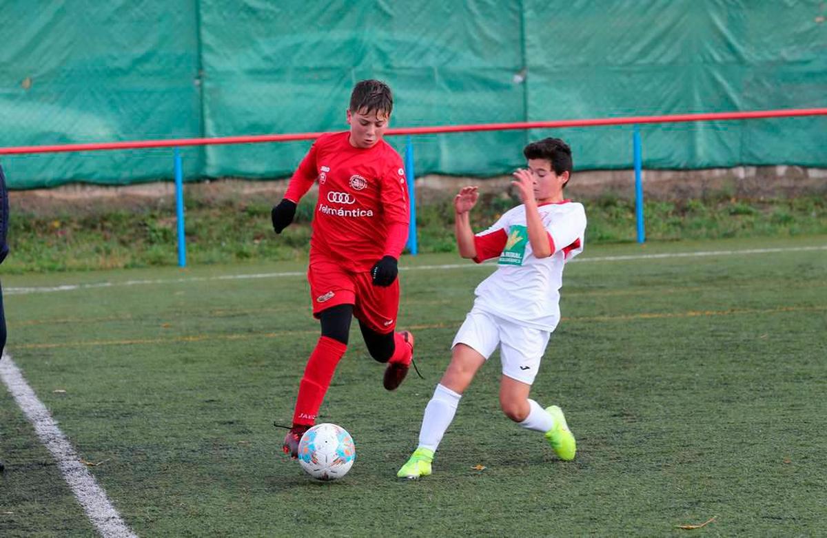 La sexta jornada del fútbol base salmantino, en imágenes