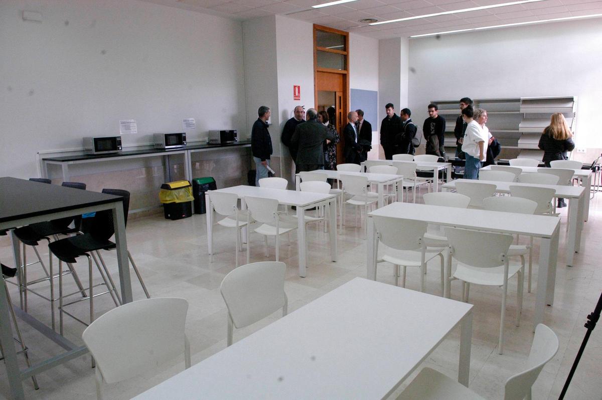 Nuevo espacio para los estudiantes en el edificio FES del Campus Unamuno.