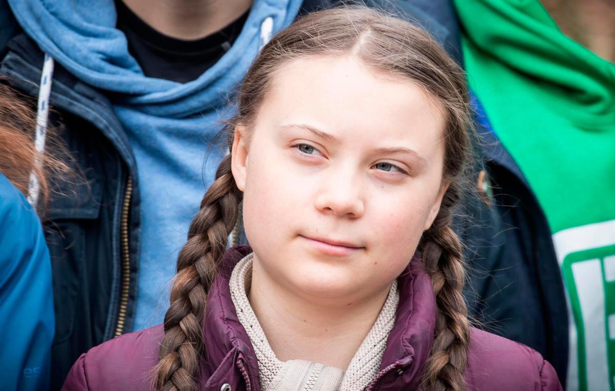 La activista Greta Thunberg.