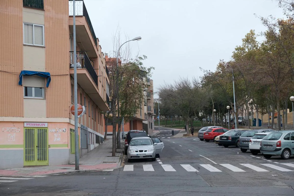 Calle Alfareros, en el barrio de Pizarrales, donde el 7 de noviembre de 2018 se registró el robo.
