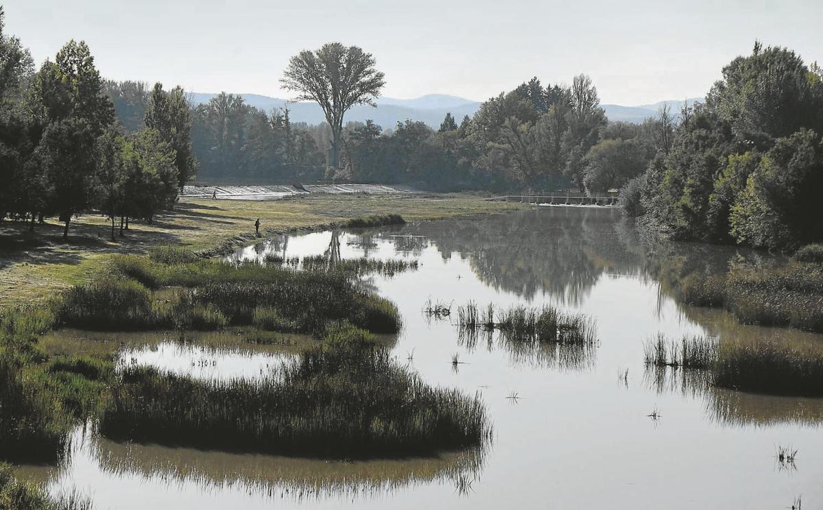 El cauce del río Águeda a su paso por Ciudad Rodrigo es uno de los beneficiados por la Diputación.