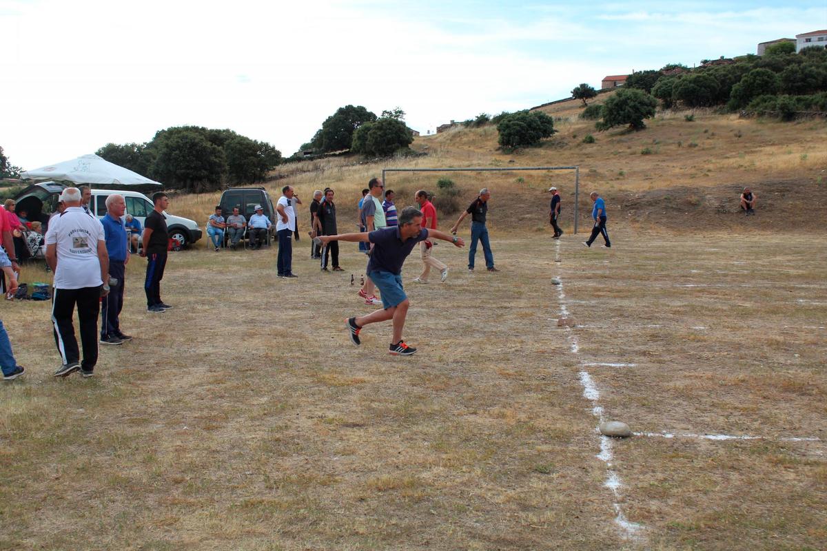 Torneo de calva en Guijo de Ávila.