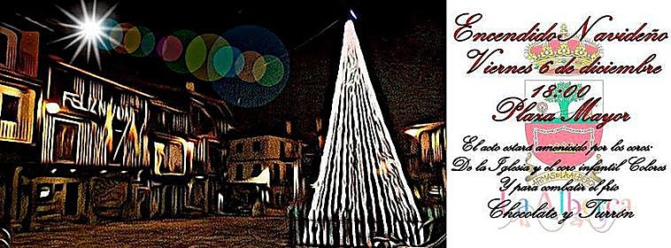 Cartel de Navidades de La Alberca.