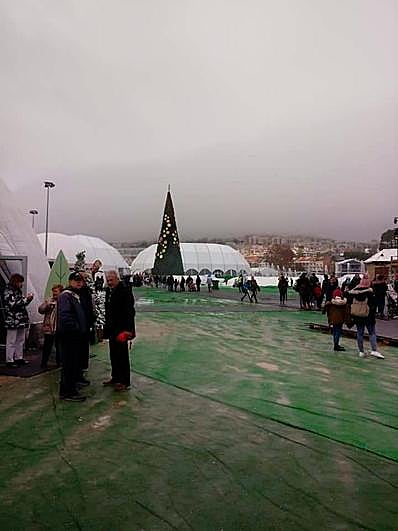 Las imágenes de la estafa de la ‘Capital de la Navidad’.