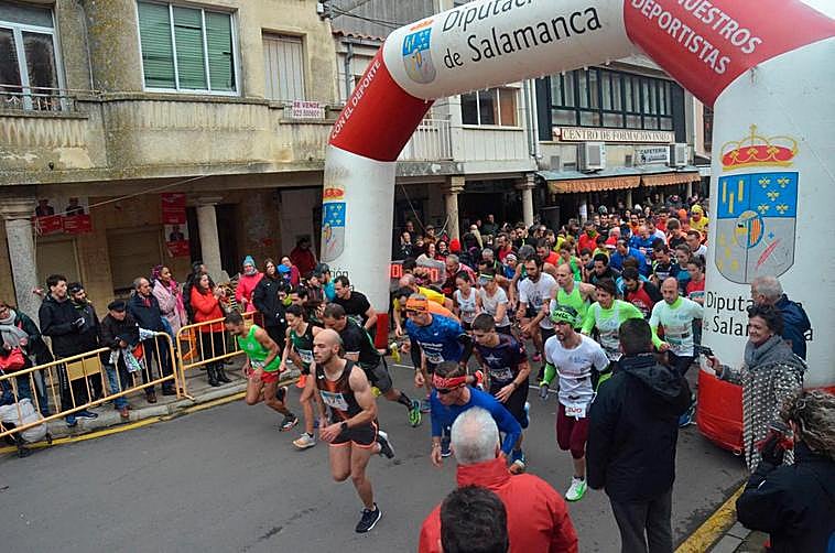 Momento de la salida de la prueba.