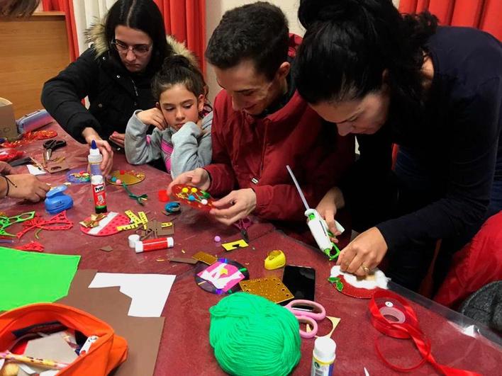 Taller de manualidades del año pasado.