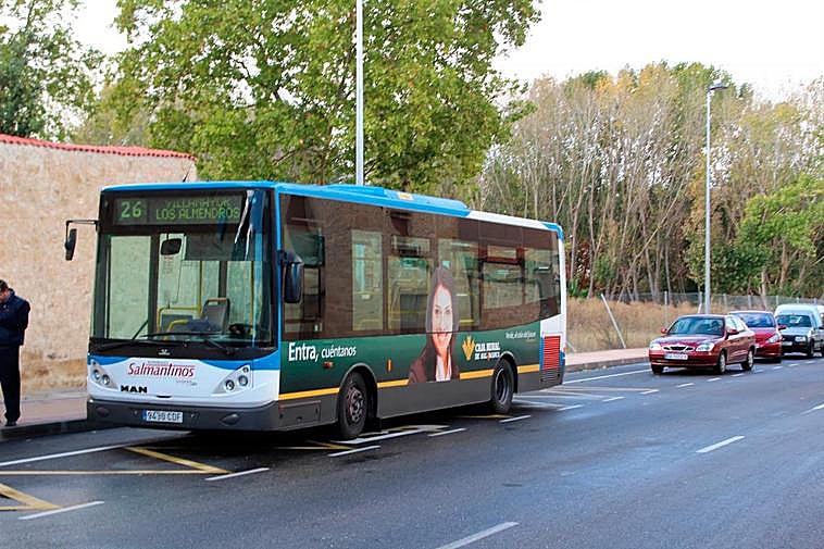 Autobús metropolitano que une Salamanca con Villamayor y Los Almendros.