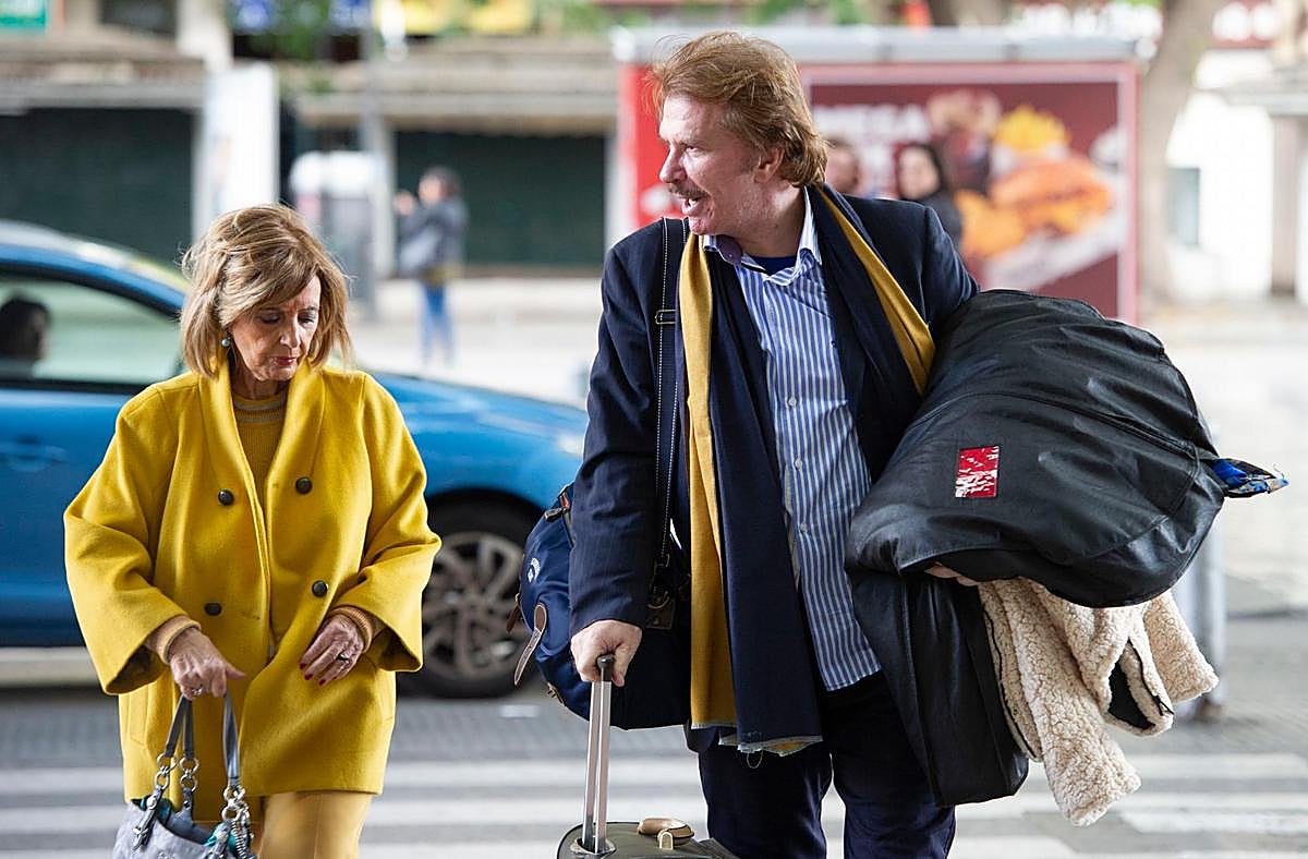 María Teresa Campos junto a Edmundo Arrocet. | E.P.