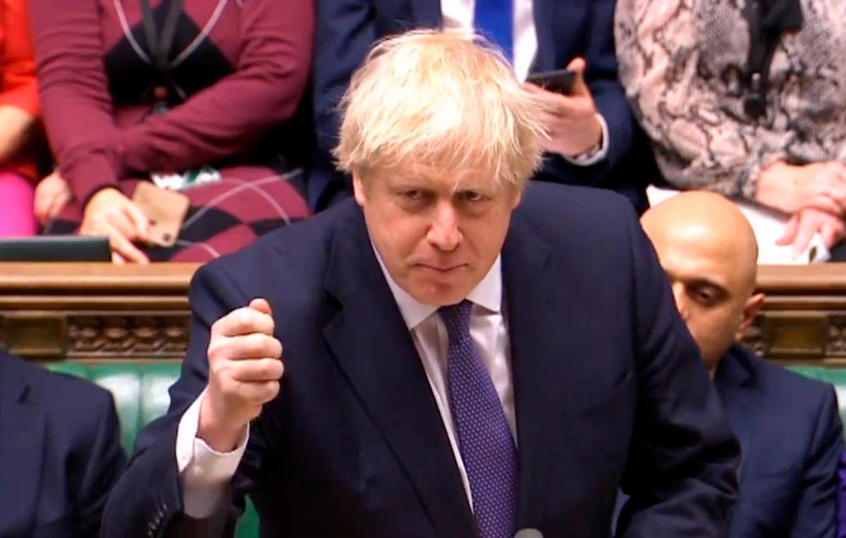 El primer ministro británico, Boris Johnson.