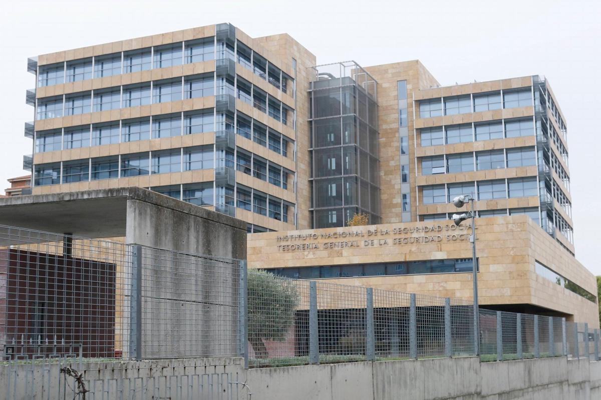 La sede de la Seguridad Social en Salamanca.