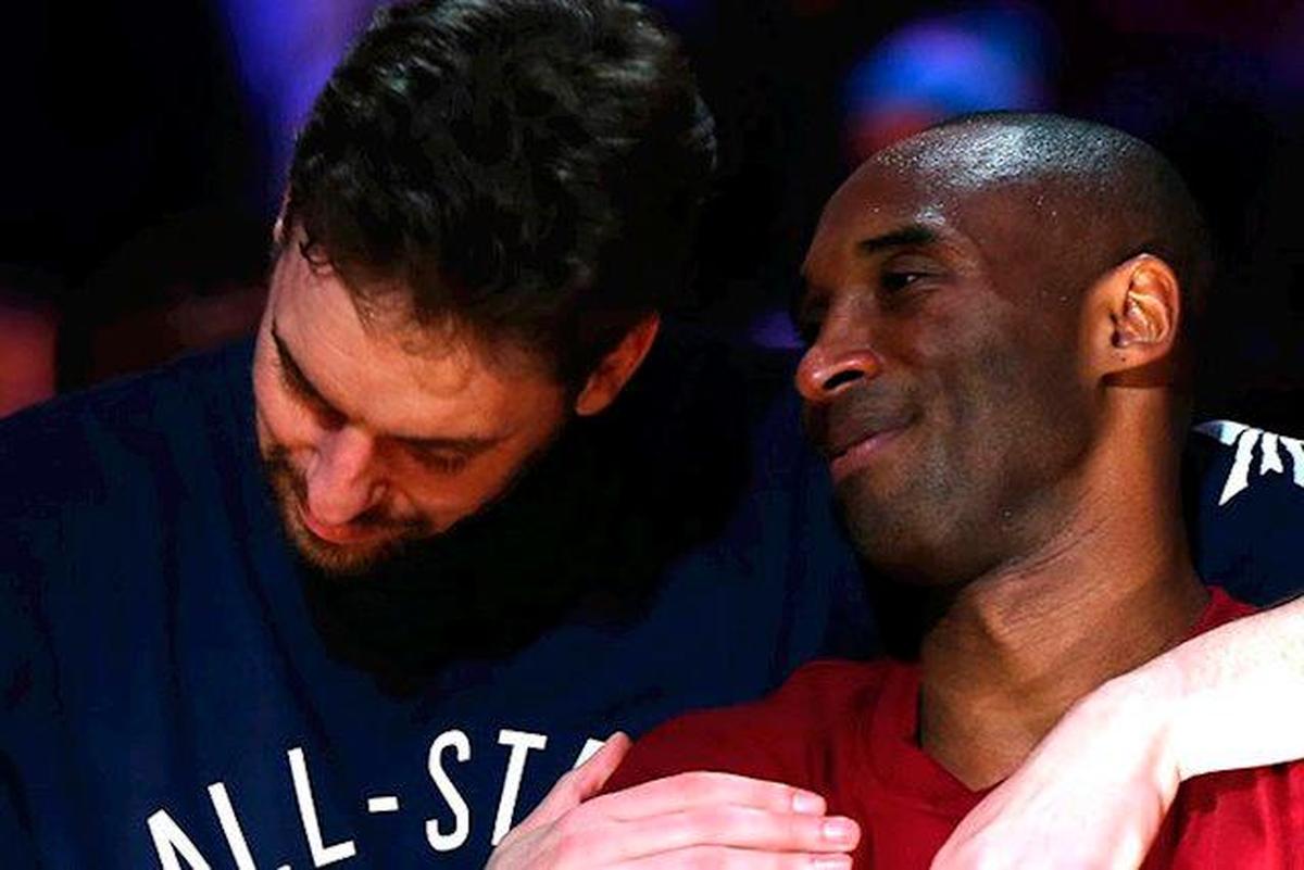 Pau Gasol y Kobe Bryant siempre han mostrado una gran complicidad.