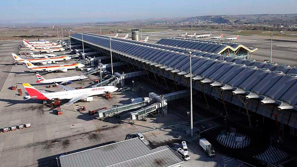 Aeropuerto de Barajas.