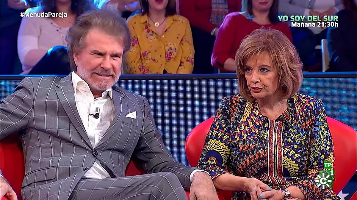 Edmundo Arrocet y María Teresa Campos.