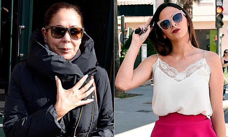 Isabel Pantoja e Irene Rosales.