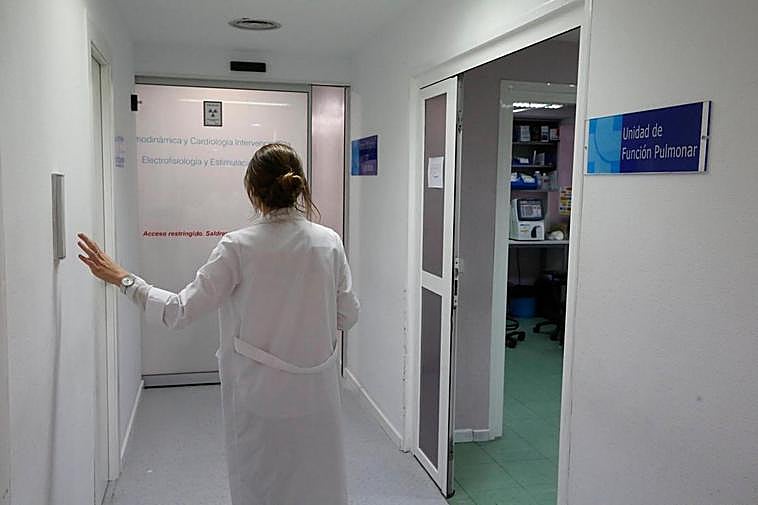 Área de Cardiología del Hospital.