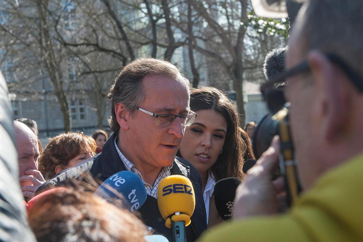 El presidente del Partido Popular del País Vasco, Alfonso Alonso.