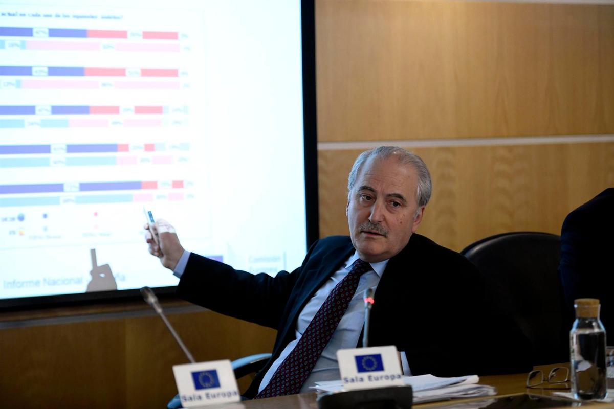 El director de la Representación de la Comisión Europea en España, Francisco Fonseca.