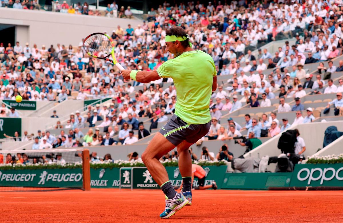 Rafa Nadal durante la pasada edición del torneo Roland Garros.