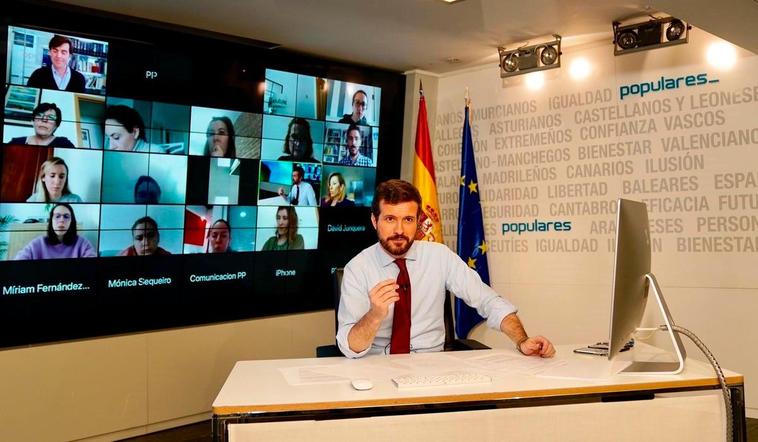 Casado apoya el cierre total que plantea Murcia: “Prefiero que pequemos por exceso”