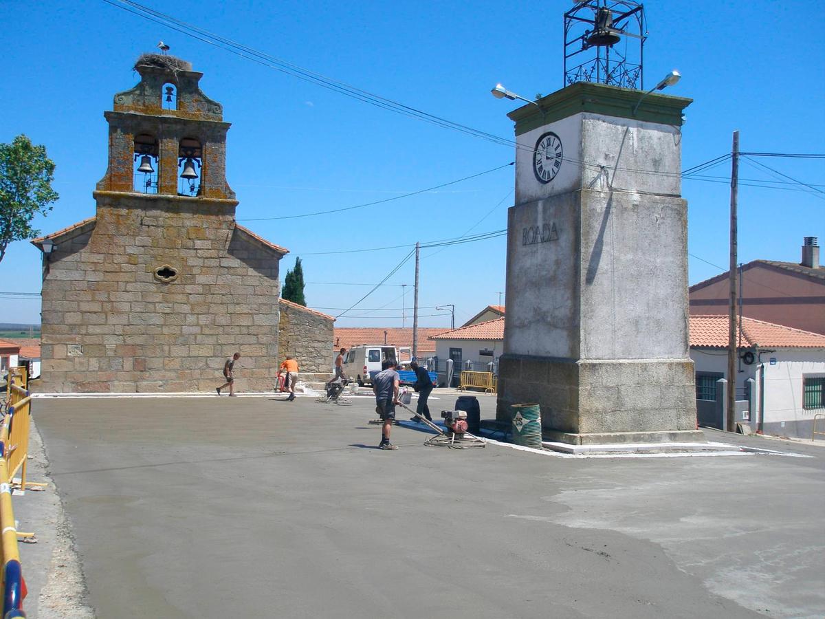 Vista de la localidad de Boada.