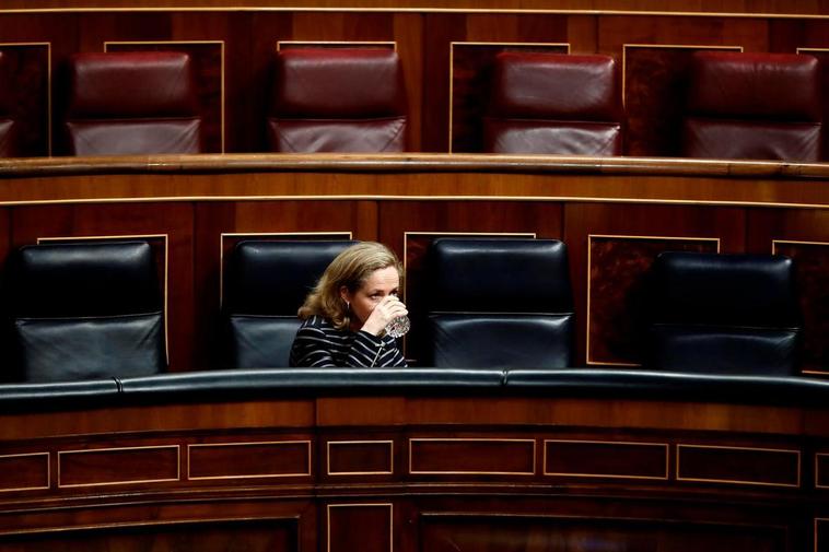 La vicepresidenta de Asuntos Económicos, Nadia Calviño.