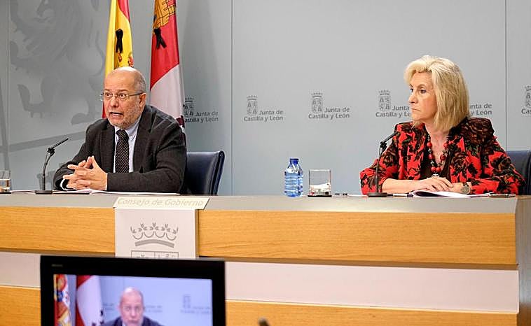 Francisco Igea y Verónica Casado.