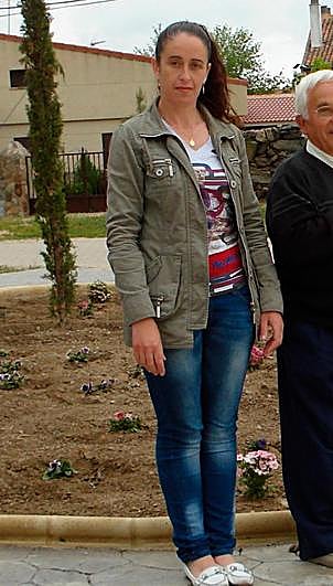 Maribel Díaz tiene un cebadero en Gallegos de Solmirón