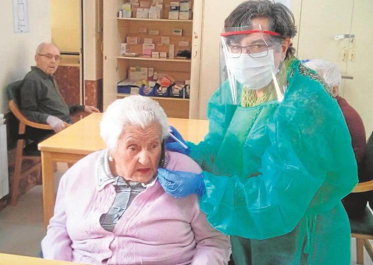 Matea, la centenaria salmantina que nació tras la gripe de 1918: “Entonces no había medicinas. Se curaba con leche y aspirina”