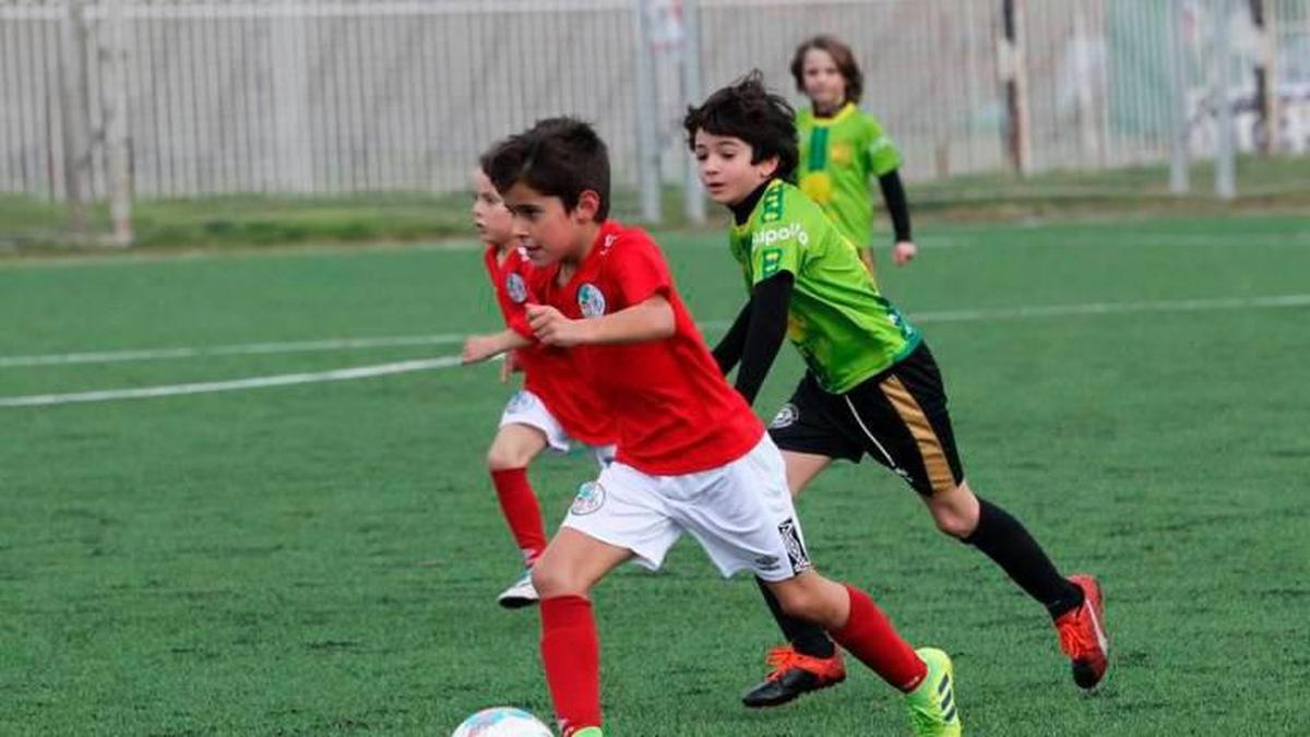 Derbi de base entre el Salamanca UDS y el Unionistas disputado el pasado curso en El Tori.