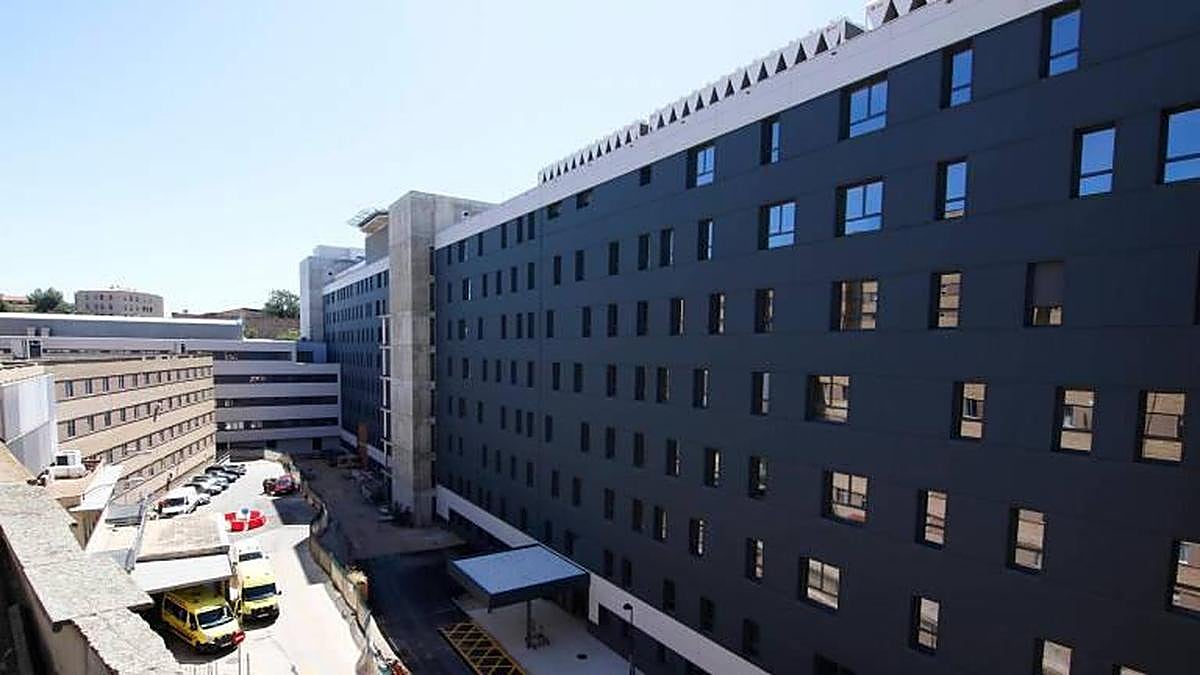Vista del nuevo Hospital de Salamanca.