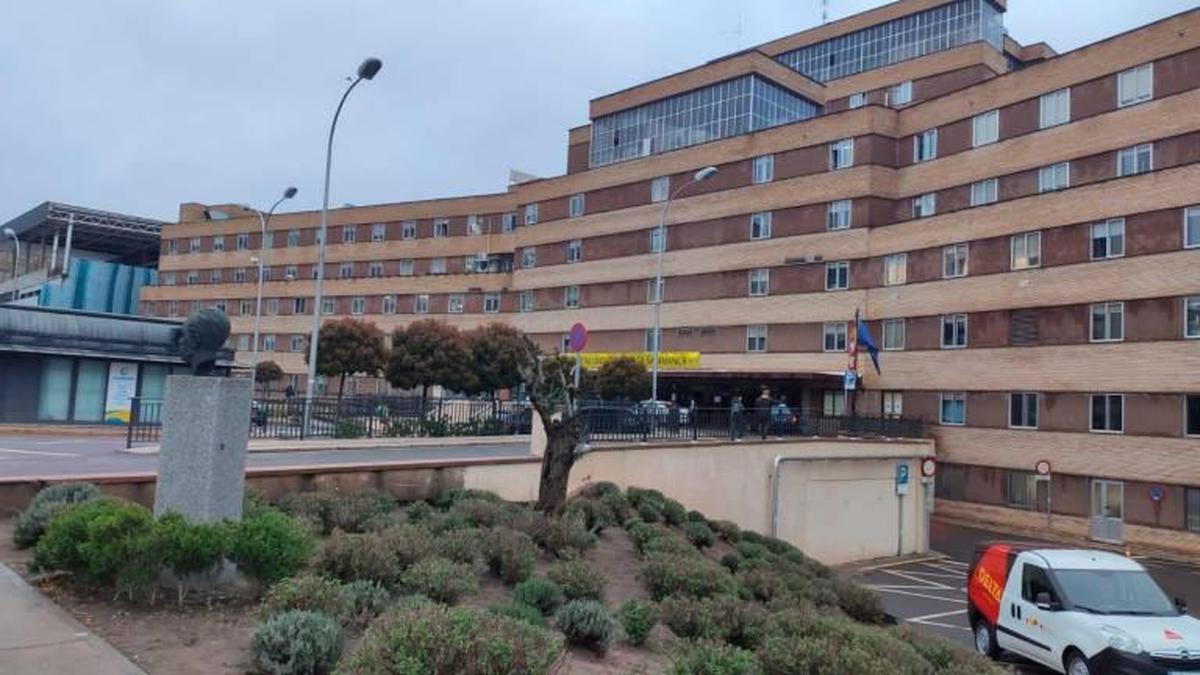 Vista exterior del hospital de Salamanca