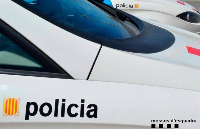 Un coche de los Mossos de Esquadra.