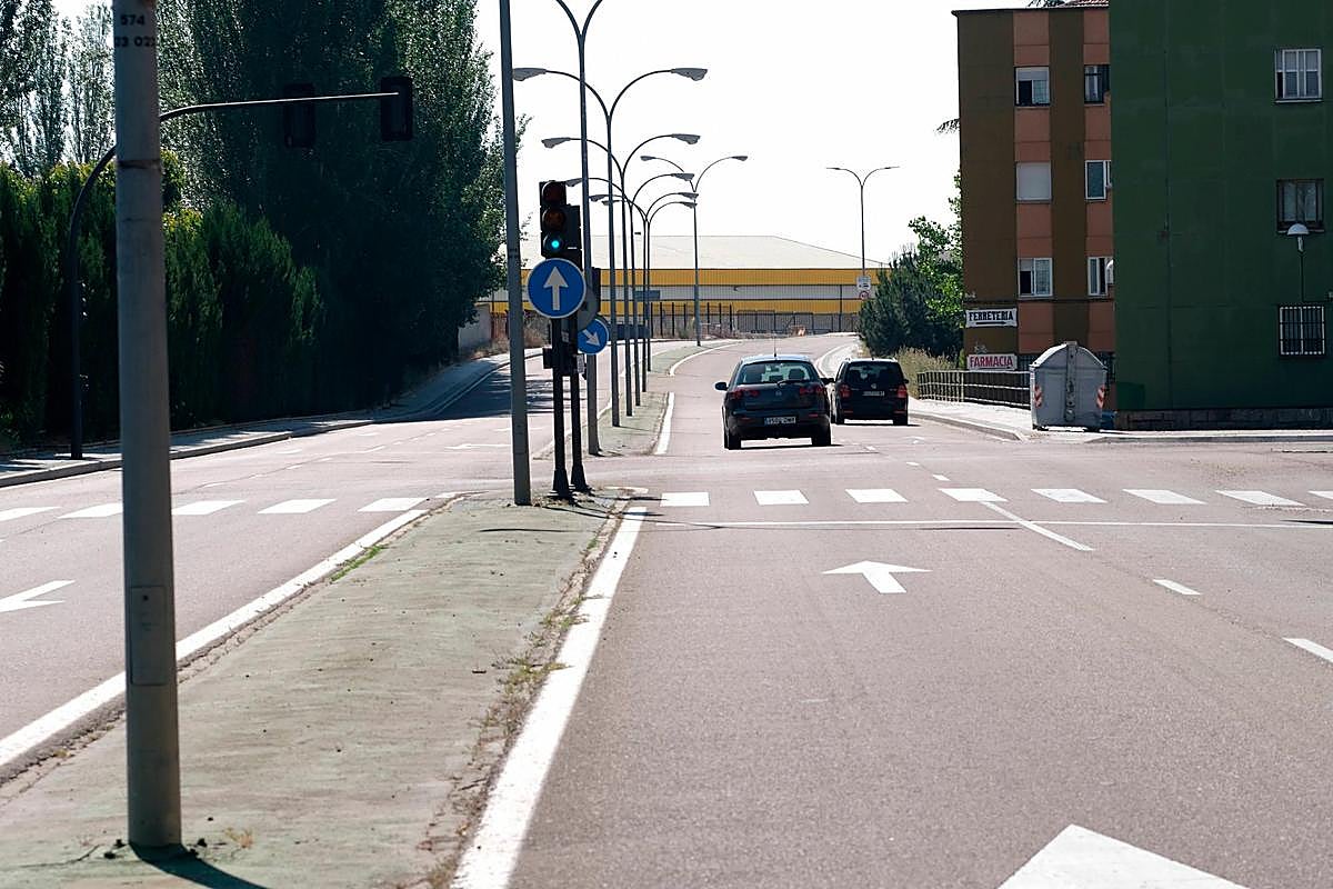 La calle Joaquín Rodrigo, en San José, por donde irá el carril bici.