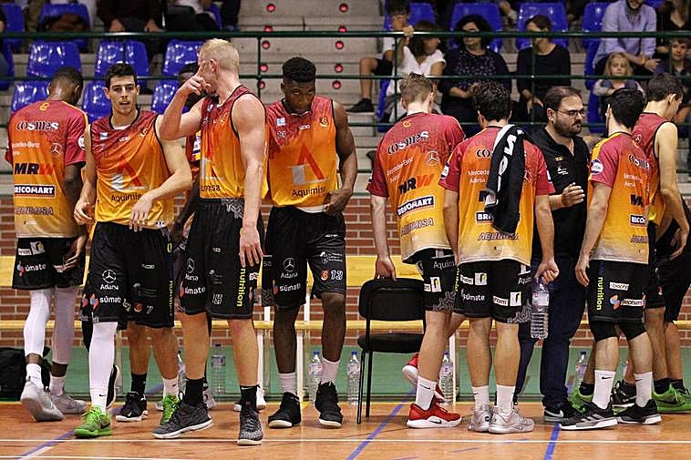 La plantilla del Aquimisa que ha logrado el ascenso a LEB Plata.