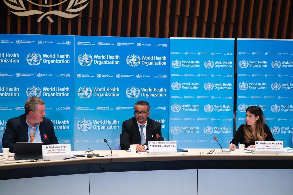 El director general de la Organización Mundial de la Salud, Tedros Adhanom.