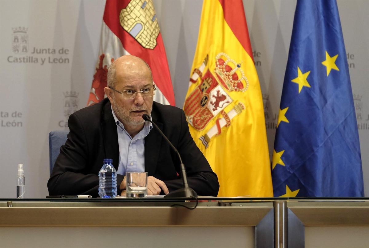 El vicepresidente y portavoz de la Junta de Castilla y León, Francisco Igea.