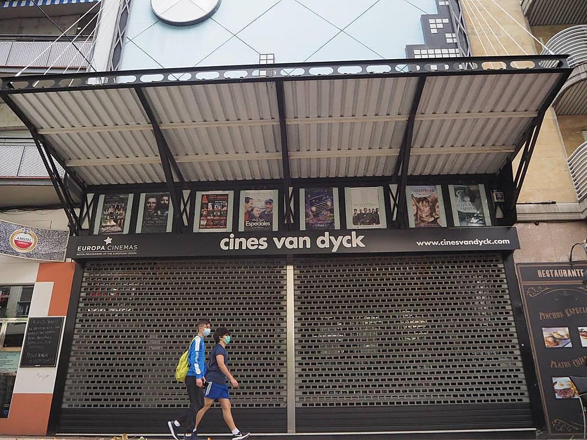 Los cines Van Dyck, que abrirán el 10 de julio.