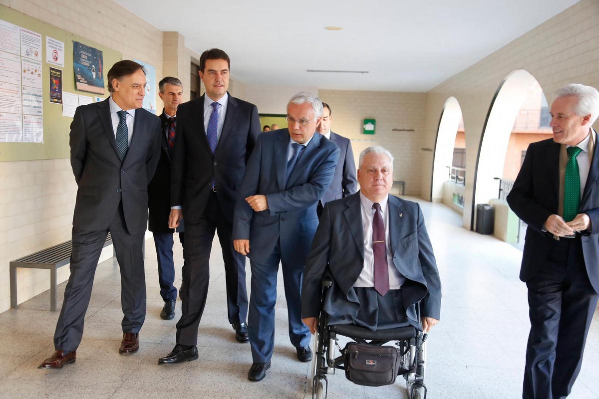 Juan José Aliste, durante un acto en Salamanca el pasado mes de enero.