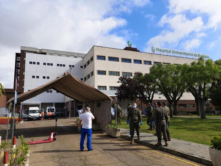 Hospital Universitario de Badajoz.