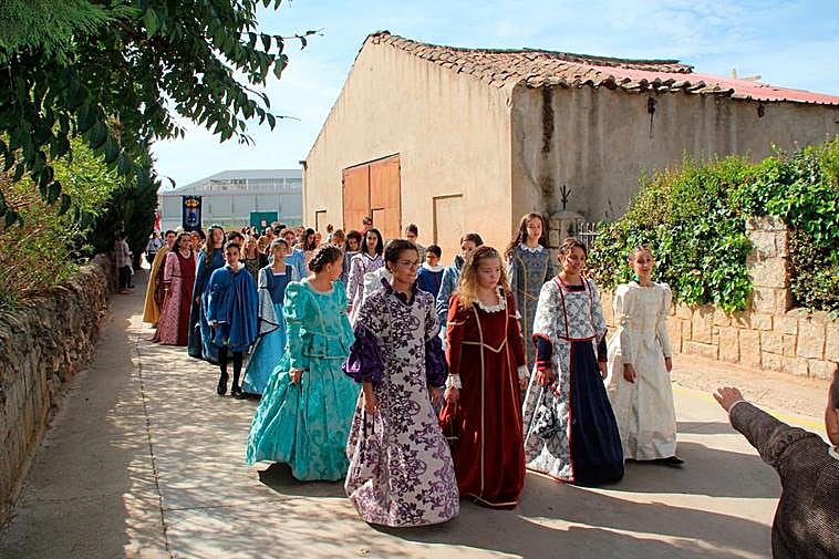 En la celebración participan numerosos vecinos cada año.