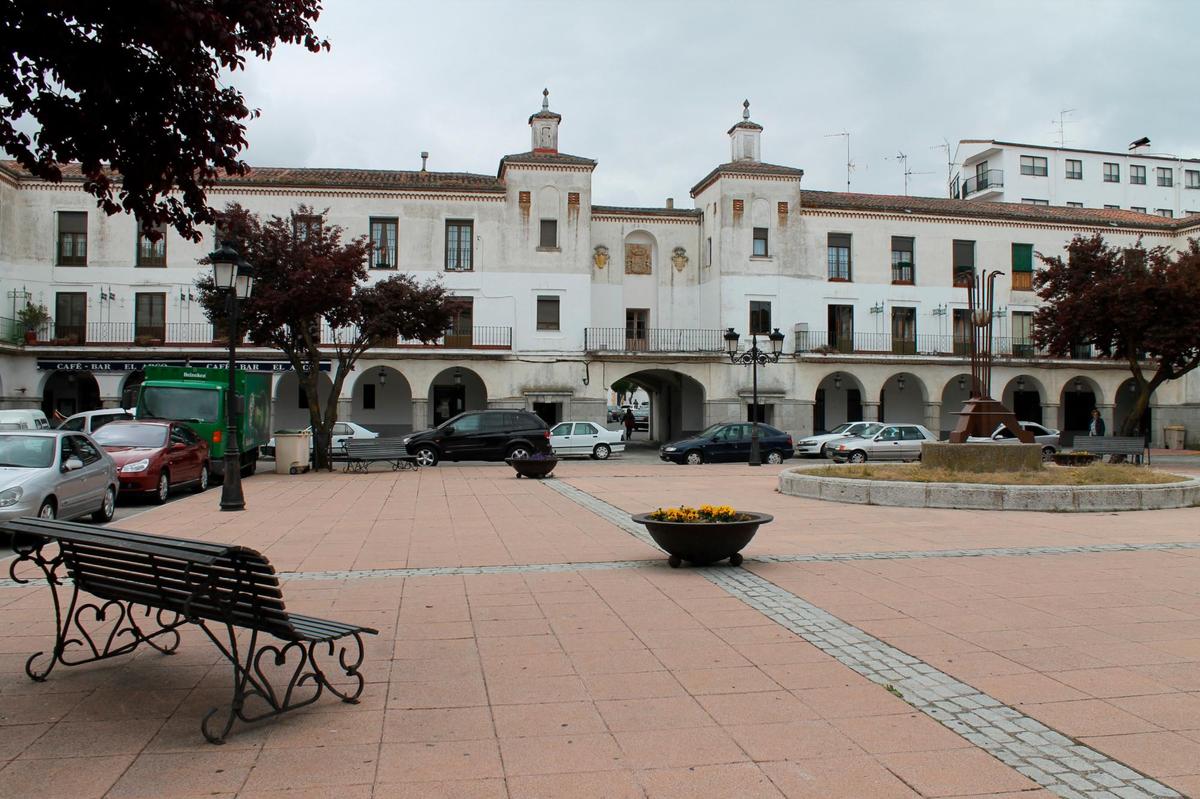 Plaza Nueva de la localidad peñarandina.