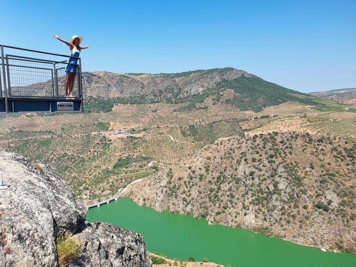 Mirador del Picón del Moro de Saucelle.