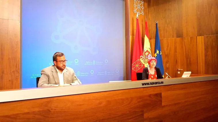 Javier Remírez y Santos Induráin.
