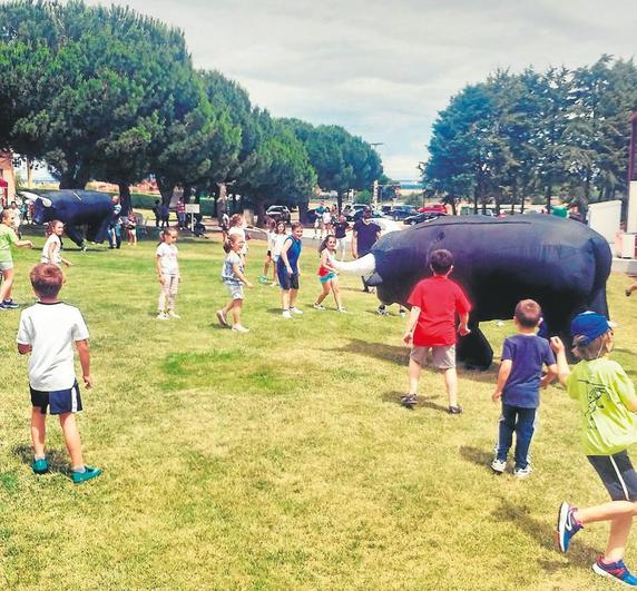 Una de las actividades infantiles programadas el pasado verano