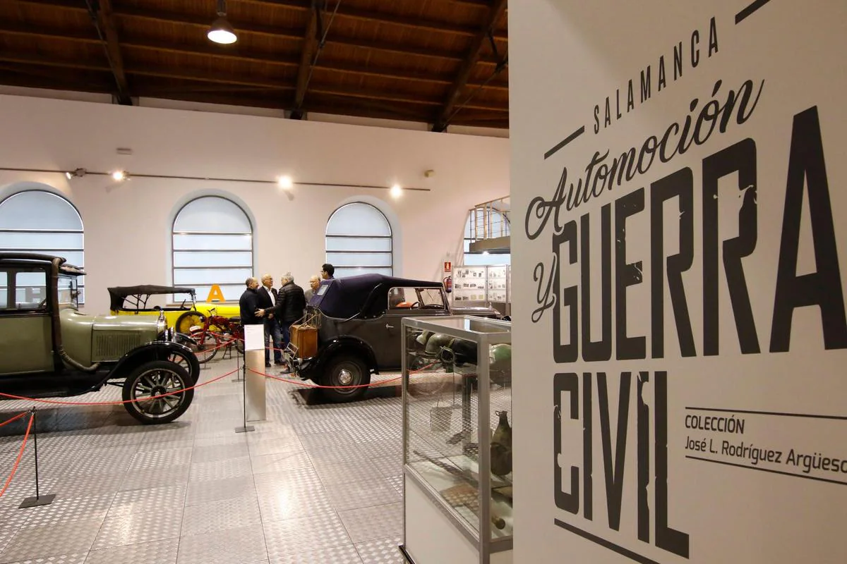 Exposición Automoción y guerra civil. | ALMEIDA