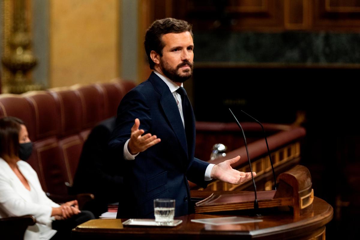 Líder del Partido Popular, Pablo Casado.