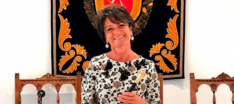 Luisa Paz, alcaldesa del Ayuntamiento de Vitigudino.
